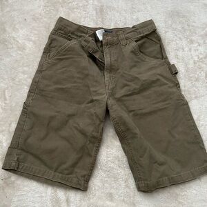 Basic Editions Olive Cargo Shorts for Boys